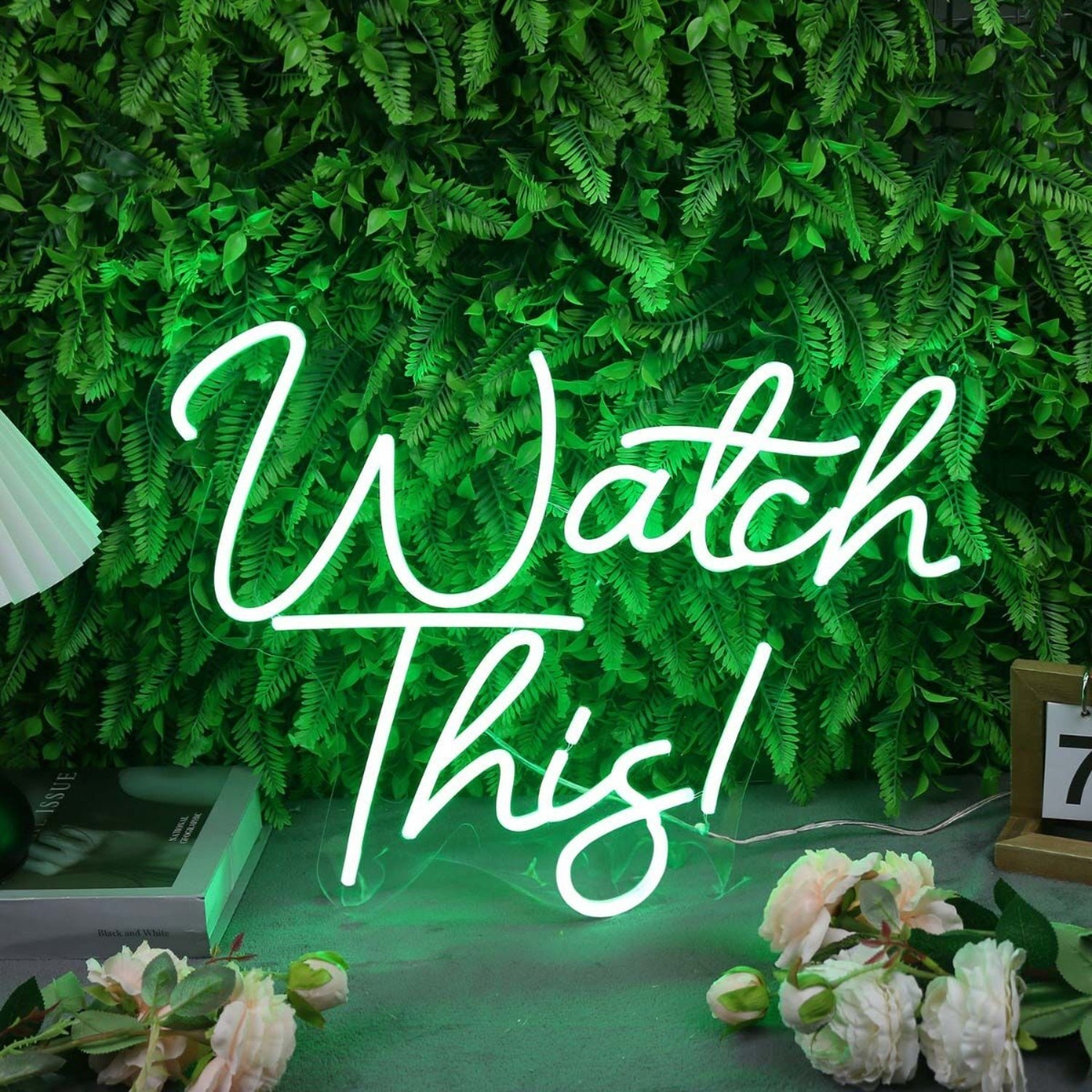 Watch This Green Led Neon Sign - Shineneon