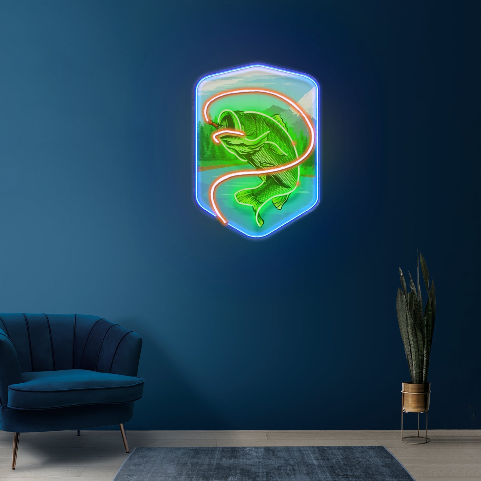 Watermelon Skull Custom Led Signs Artwork For Sale