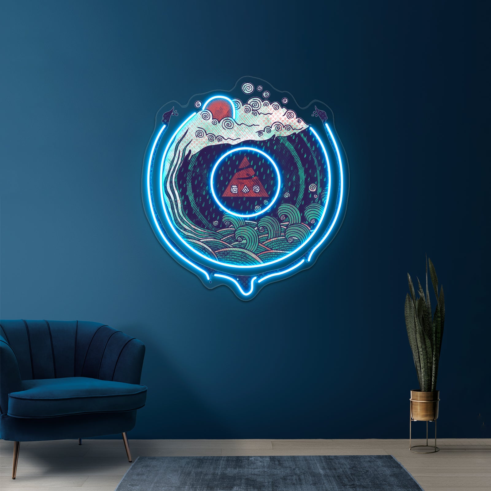 Water Wall Artwork Neon Signs | Shineneon
