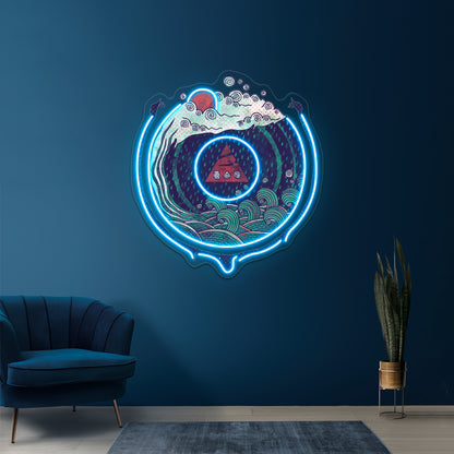 Water Wall Artwork Neon Signs | Shineneon
