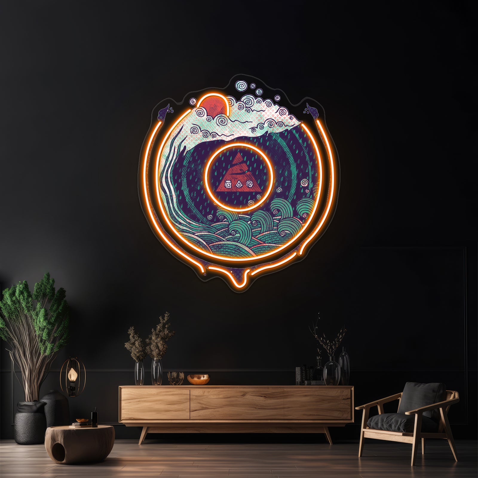 Water Wall Artwork Neon Signs | Shineneon
