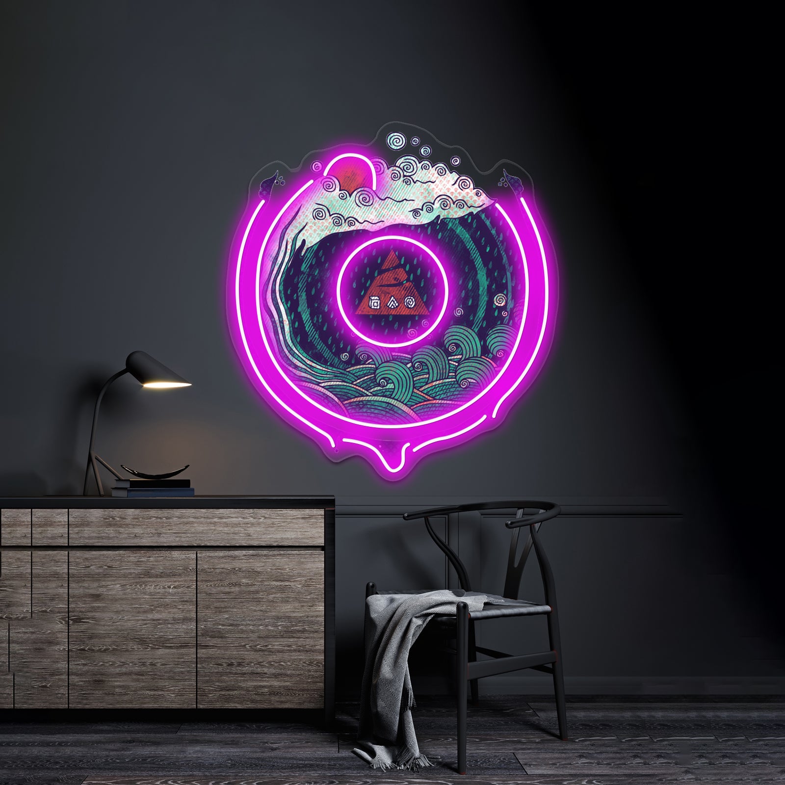 Water Wall Artwork Neon Signs | Shineneon