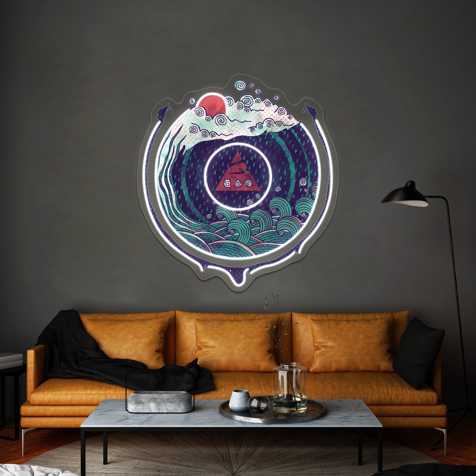 Water Wall Artwork Neon Signs | Shineneon