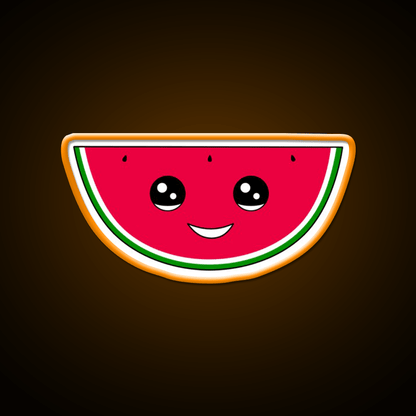 Watermelon Cutie Snack Food Led Neon Sign Rgb Color - Shineneon