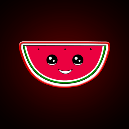 Watermelon Cutie Snack Food Led Neon Sign Rgb Color - Shineneon