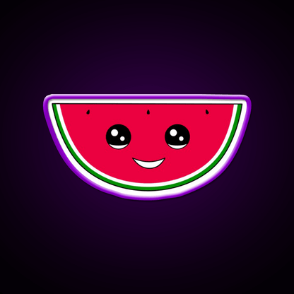Watermelon Cutie Snack Food Led Neon Sign Rgb Color - Shineneon
