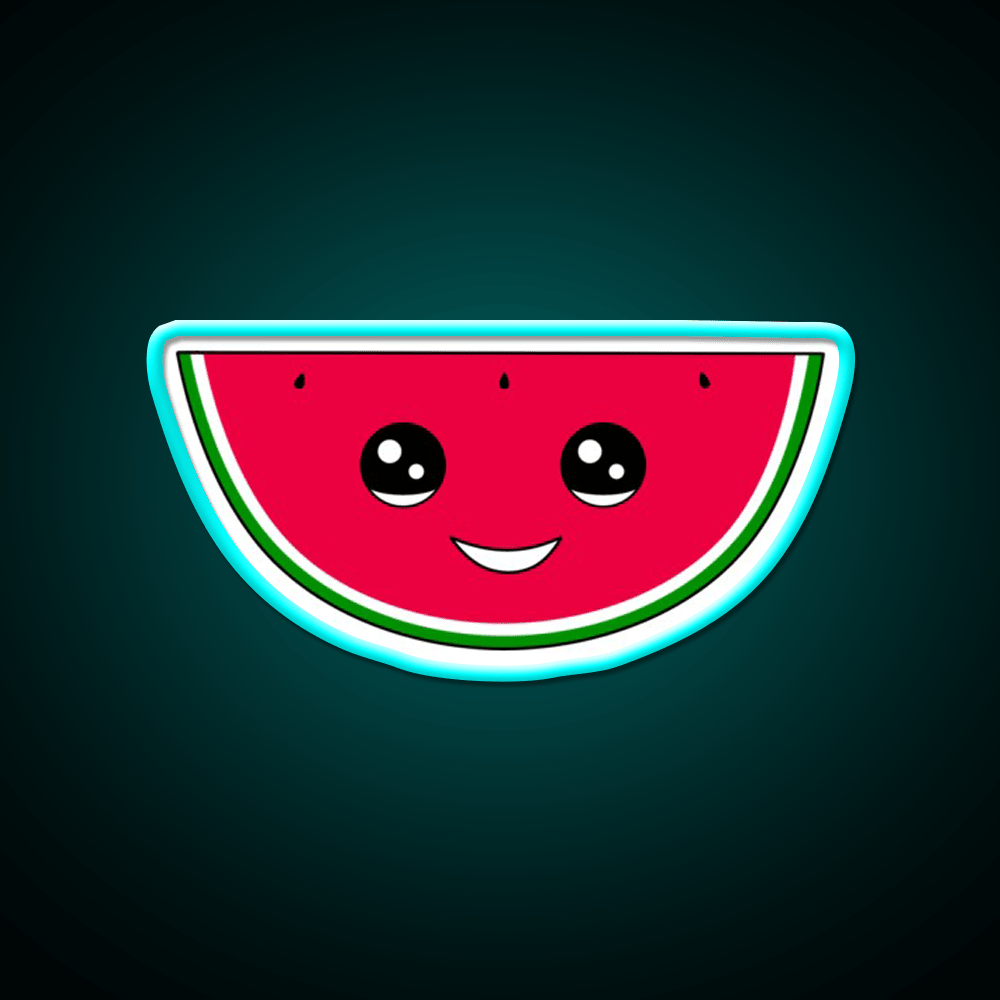 Watermelon Cutie Snack Food Led Neon Sign Rgb Color - Shineneon