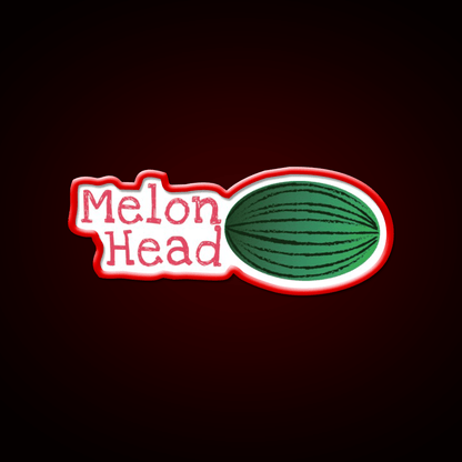 Watermelon Head Snack Food Led Neon Sign Rgb Color - Shineneon