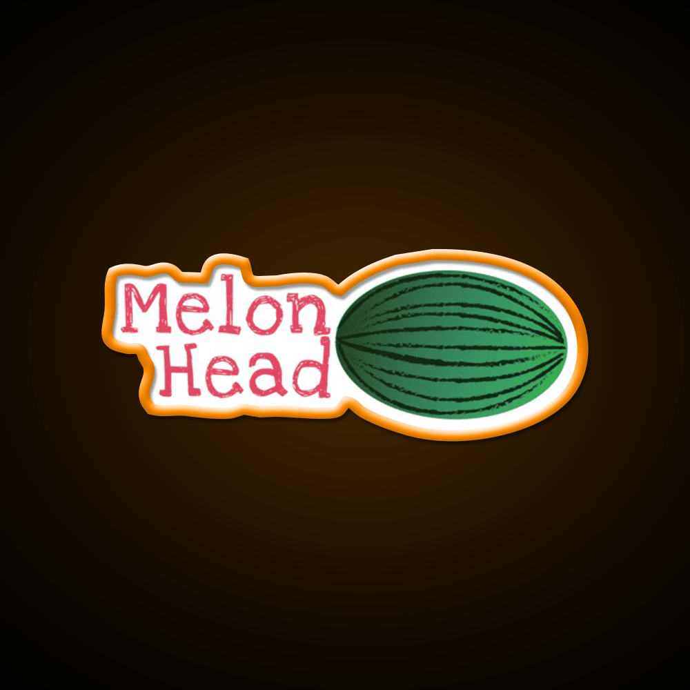 Watermelon Head Snack Food Led Neon Sign Rgb Color - Shineneon