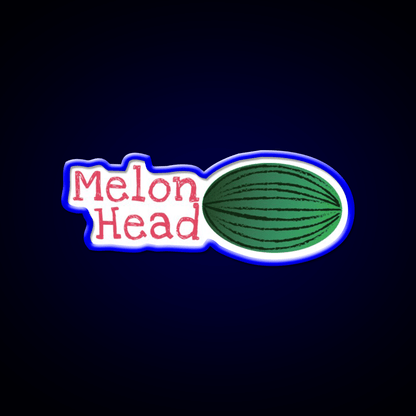 Watermelon Head Snack Food Led Neon Sign Rgb Color - Shineneon