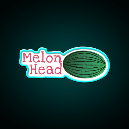 Watermelon Head Snack Food Led Neon Sign Rgb Color - Shineneon