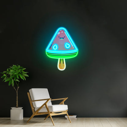 Watermelon Popsicle Neon Acrylic Artwork - Shineneon