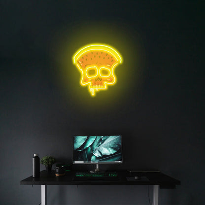 Watermelon Skull Custom Led Signs Artwork For Sale - Shineneon