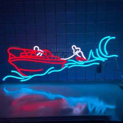 Waterskiing Led Neon Sign Waterskiing Led Neon Sign | Shineneon