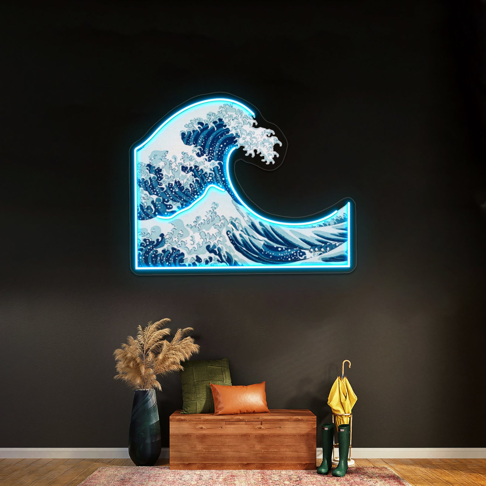 Wave Artwork Neon Signs Custom | Shineneon