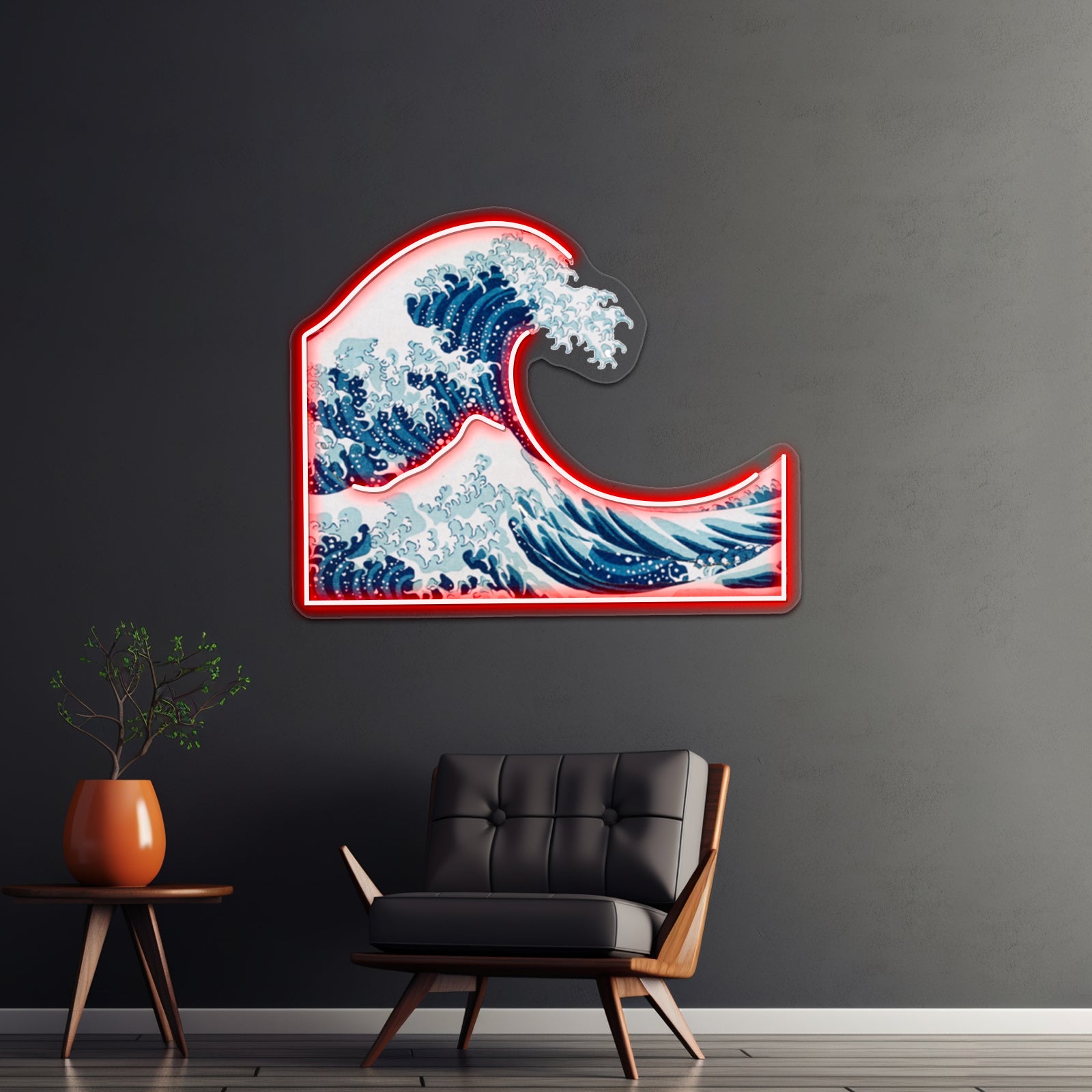 Wave Artwork Neon Signs Custom | Shineneon