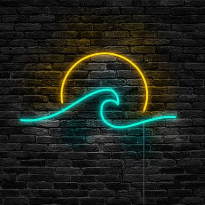 Wave Neon Light Neon Led Sign Custom | Shineneon