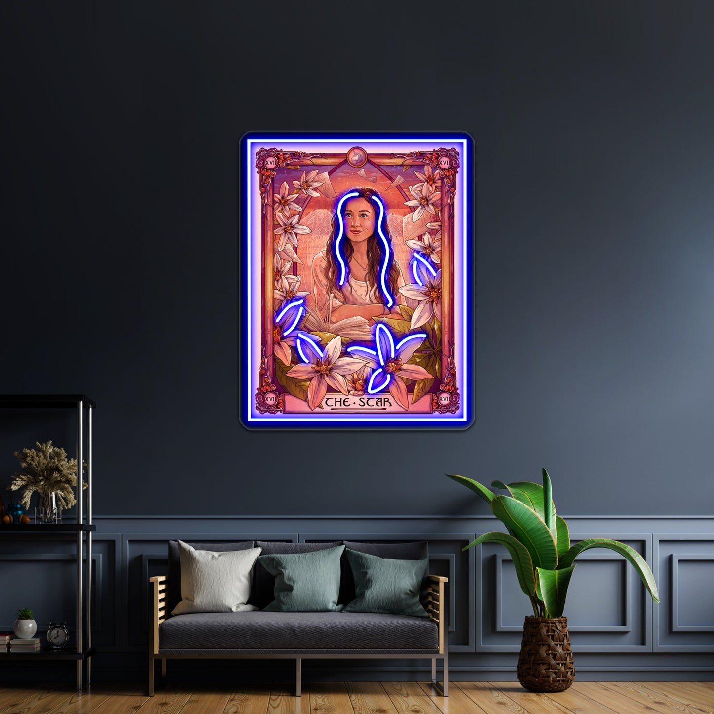 Waverly The Star Wynonna Earp Tarot Artwork Neon Signs Custom