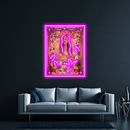 Waverly The Star Wynonna Earp Tarot Artwork Neon Signs Custom