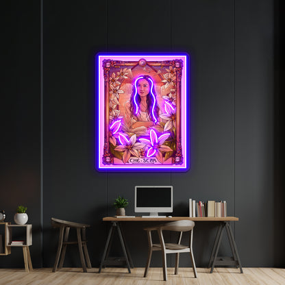 Waverly The Star Wynonna Earp Tarot Artwork Neon Signs Custom