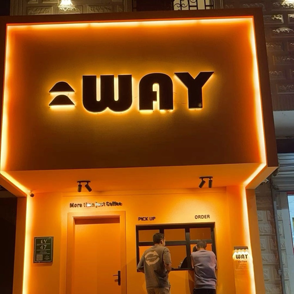 Way 3D Backlit Channel Letters Led Light Sign