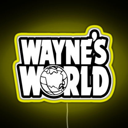Waynes World Rgb Led Neon Sign Pop Wall Art - Shineneon