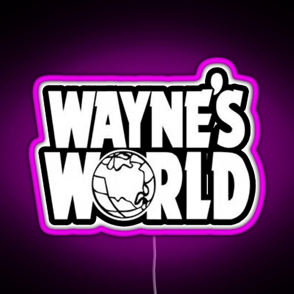 Waynes World Rgb Led Neon Sign Pop Wall Art - Shineneon