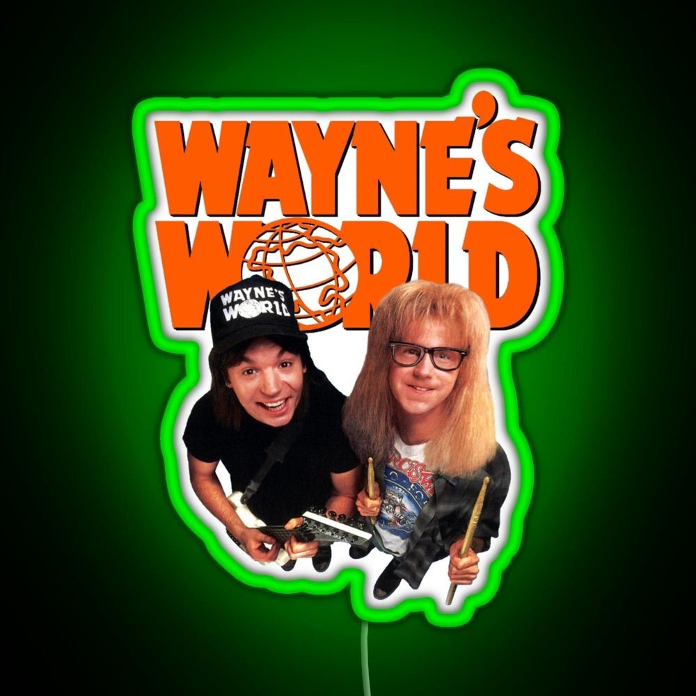 Waynes World Rgb Led Sign - Shineneon