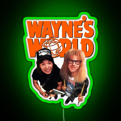 Waynes World Rgb Led Sign - Shineneon