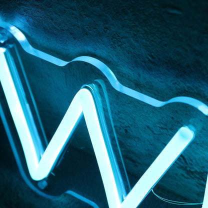 Wd8t Blue Led Neon Sign - Shineneon