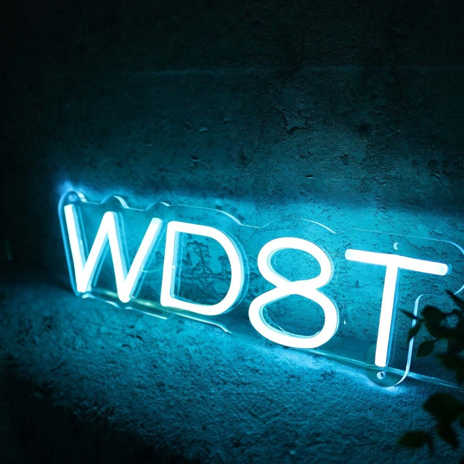 Wd8t Blue Led Neon Sign - Shineneon