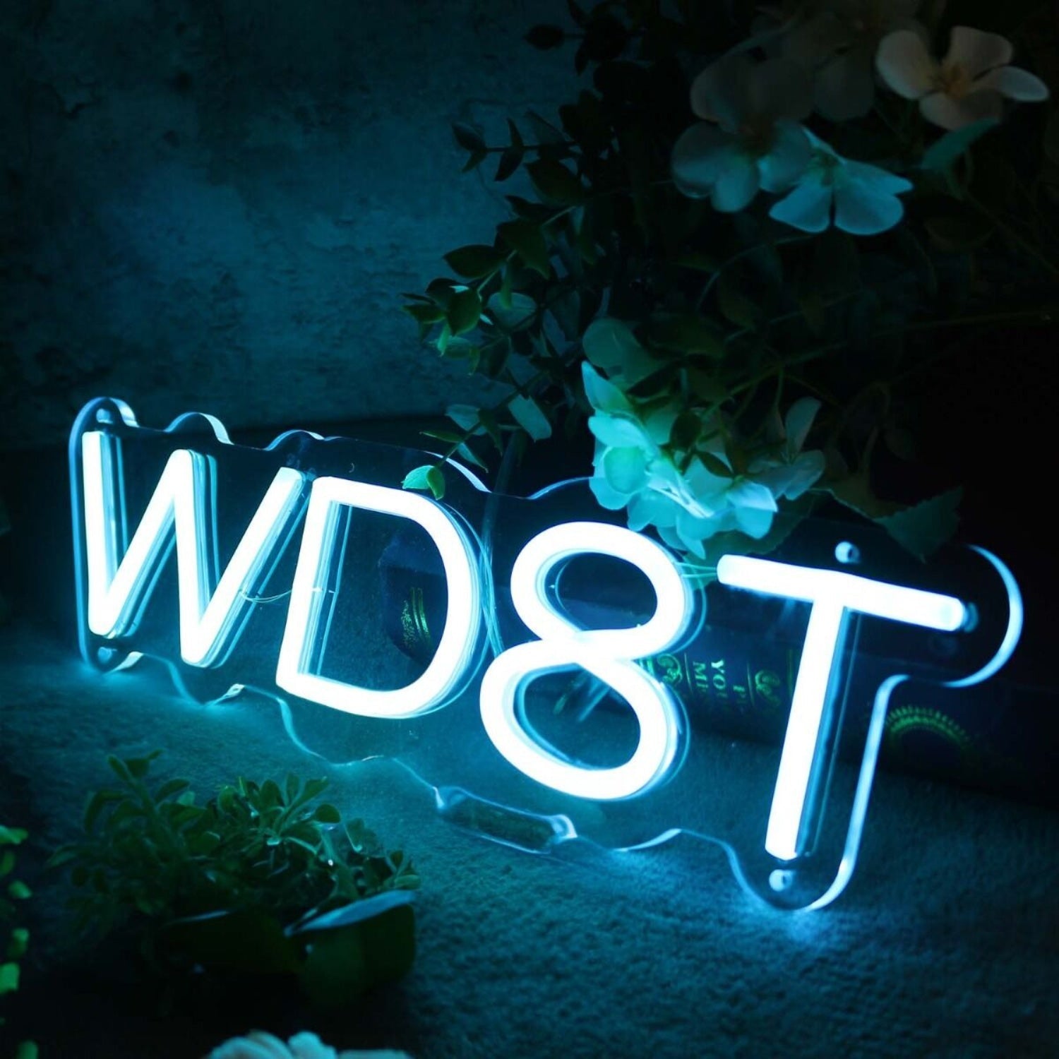 Wd8t Blue Led Neon Sign - Shineneon