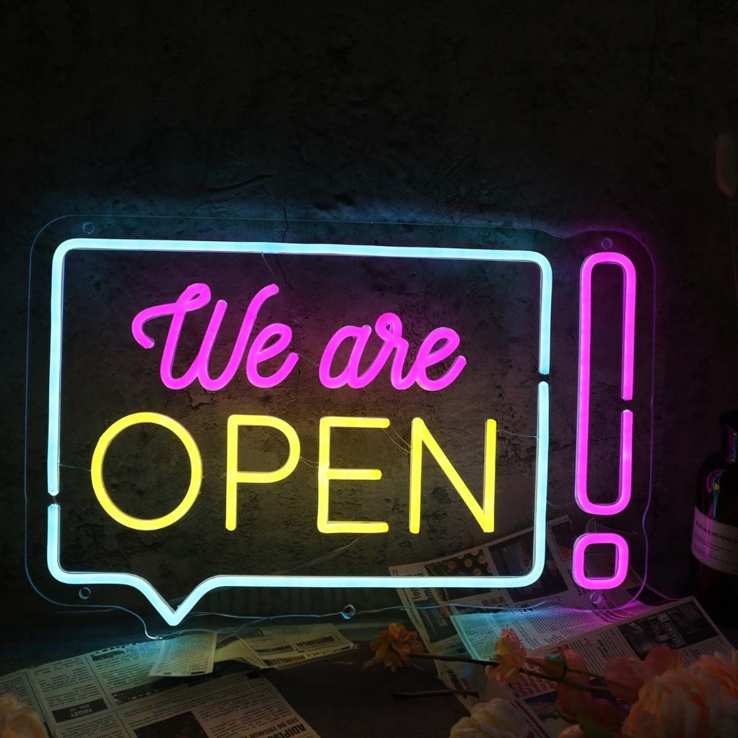 We Are Open Custom Led Neon Sign | Shineneon