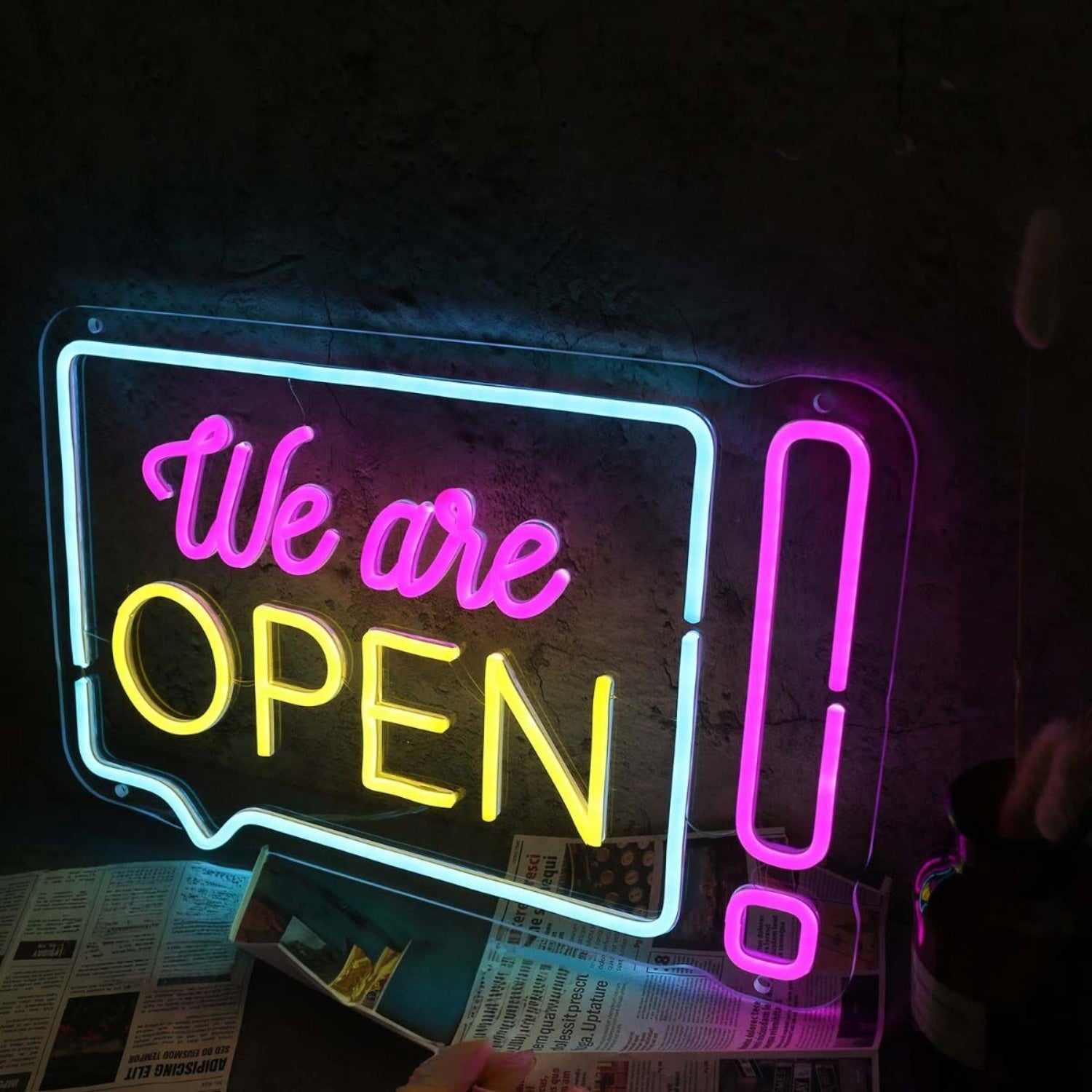 We Are Open Custom Led Neon Sign | Shineneon