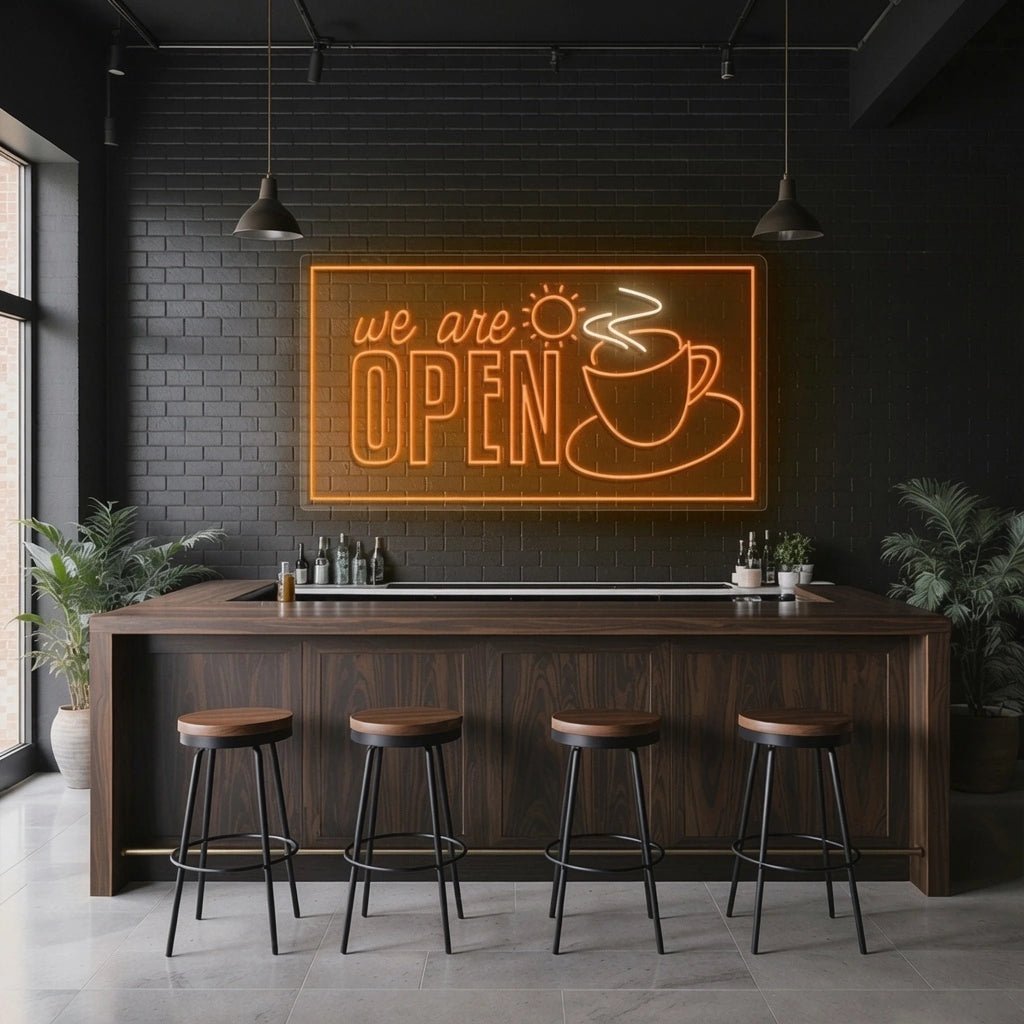 We Are Open LED Neon Sign - Shineneon