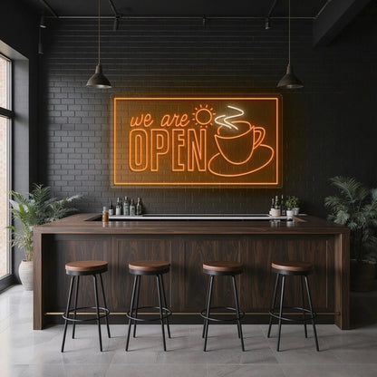 We Are Open LED Neon Sign - Shineneon