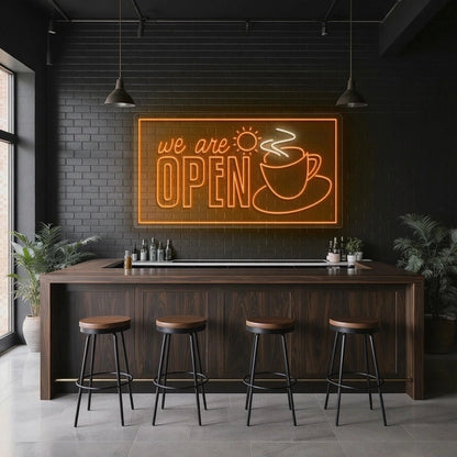 We Are Open LED Neon Sign - Shineneon