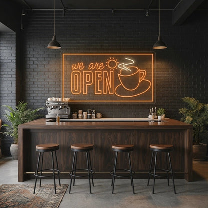 We Are Open LED Neon Sign - Shineneon