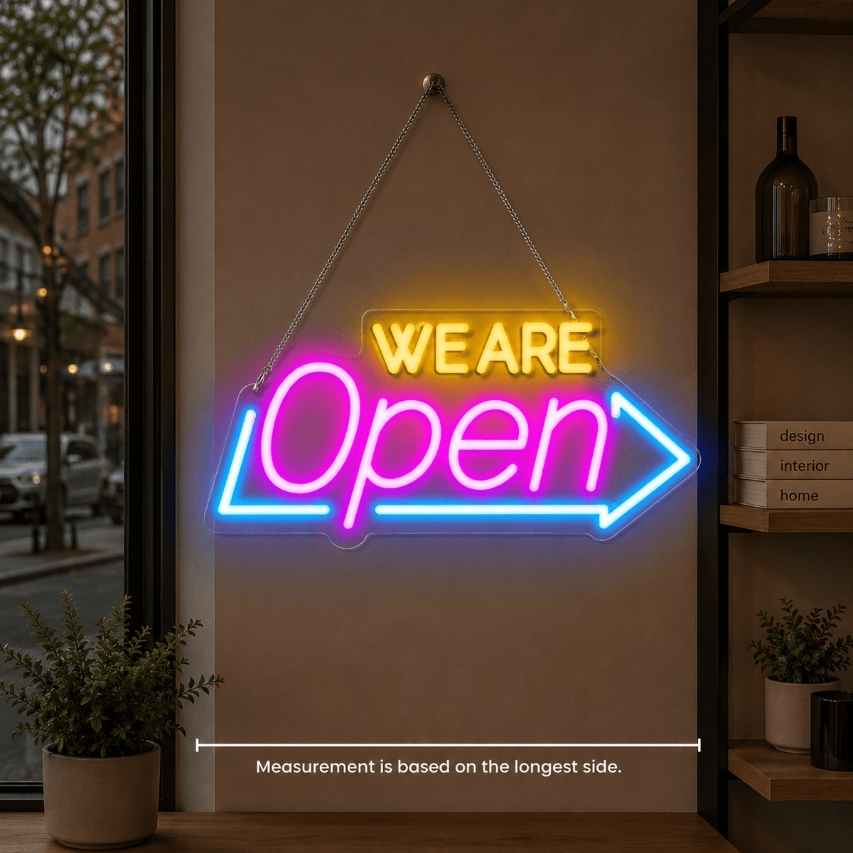 We Are Open LED Neon Sign Home Wall Art - Shineneon