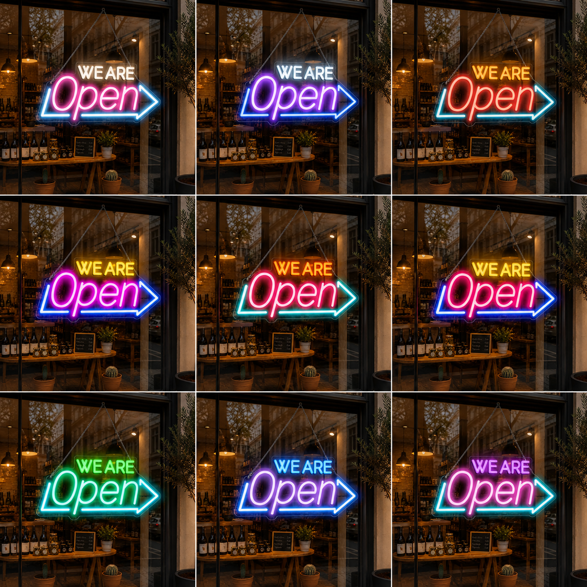 We Are Open LED Neon Sign Home Wall Art - Shineneon