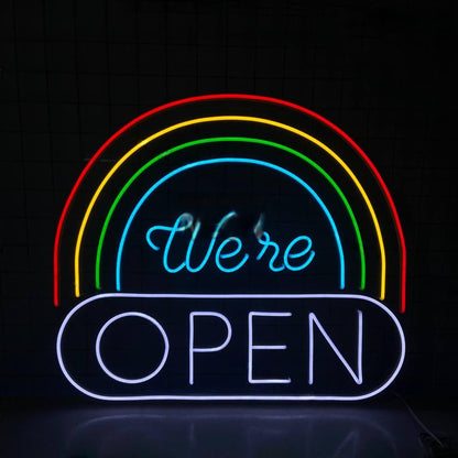 We Are Open Led Neon Sign Led Decor | Shineneon