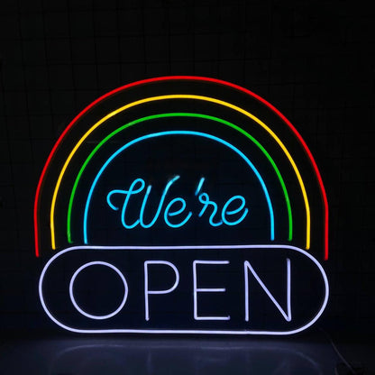 We Are Open Led Neon Sign Led Decor | Shineneon