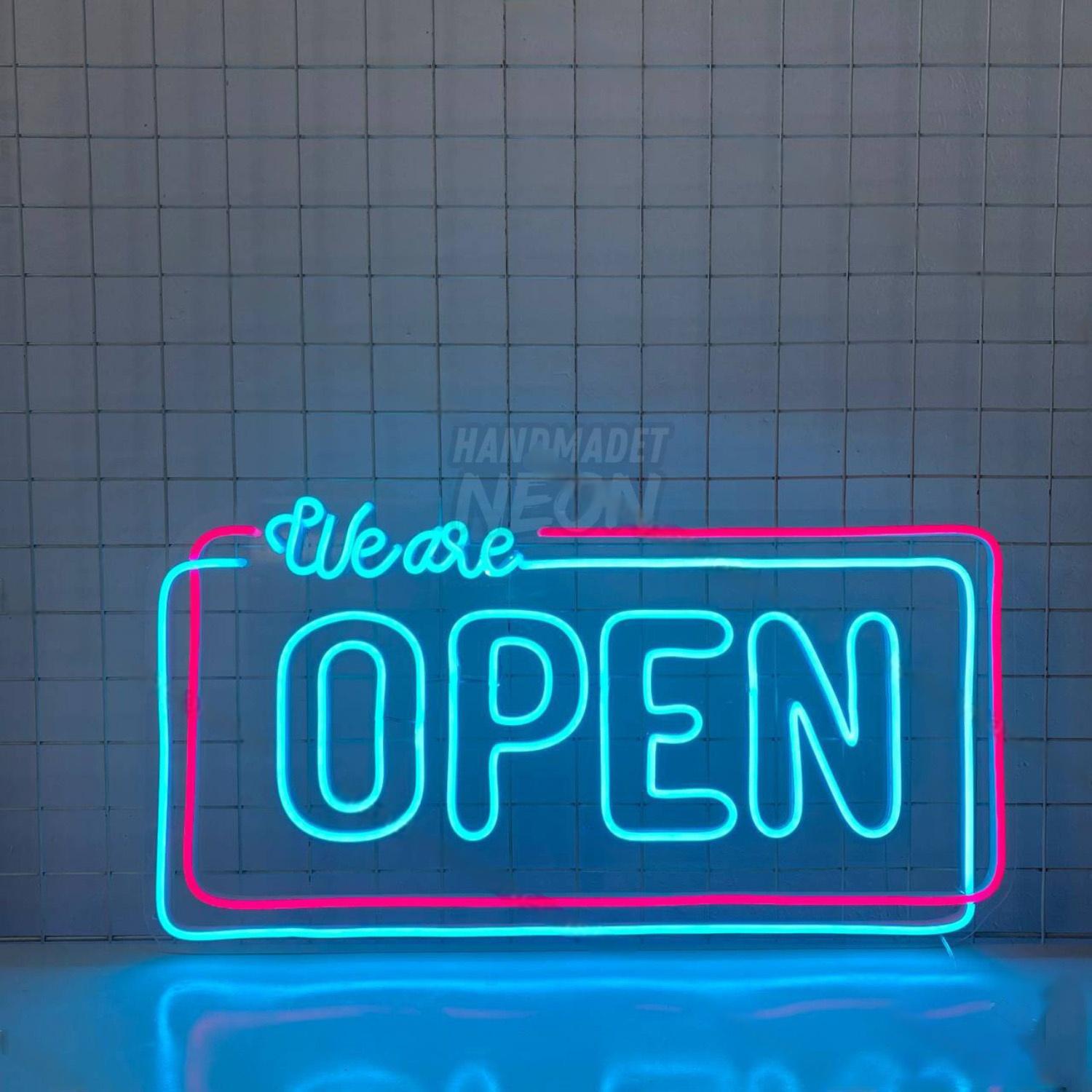 We Are Open Led Neon Sign We Are Open Led Neon Sign | Shineneon