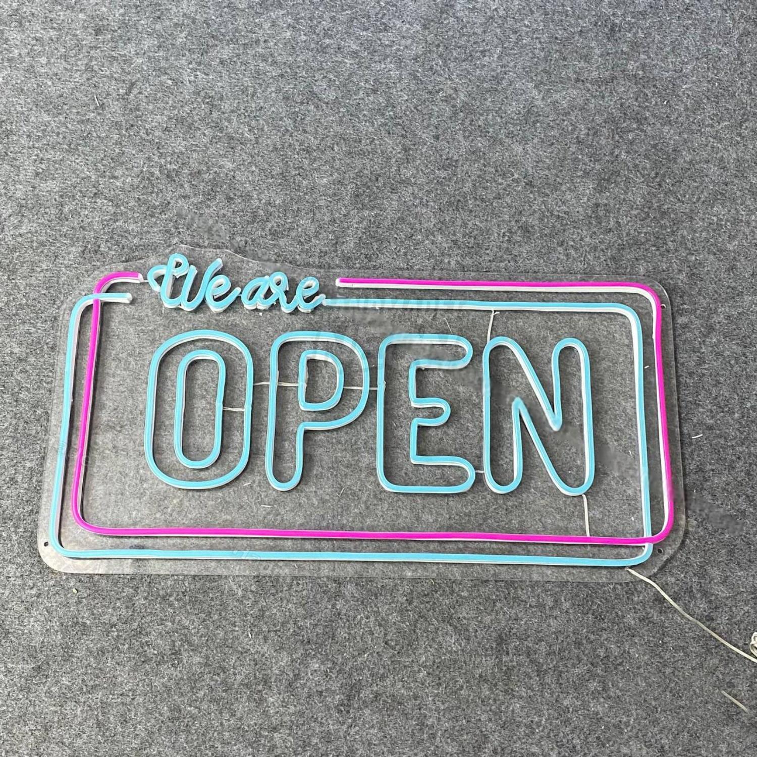 We Are Open Led Neon Sign We Are Open Led Neon Sign | Shineneon