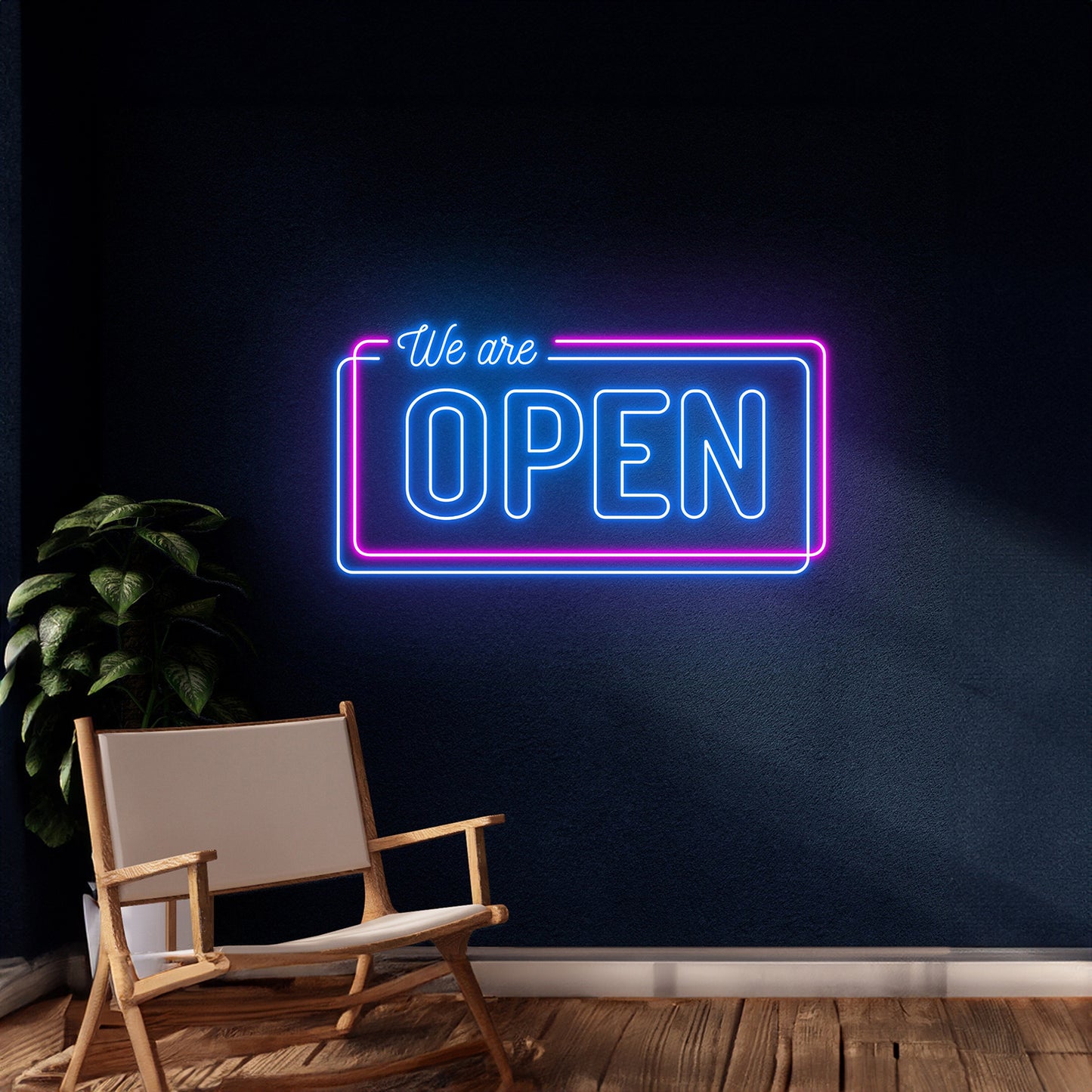 We Are Open Neon Sign Welcome Neon Light