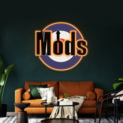 We Are The Mods Artwork Neon Signs Custom | Shineneon