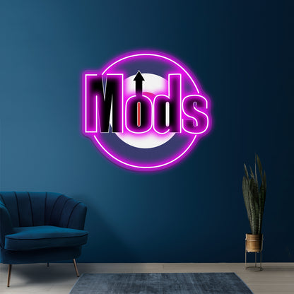 We Are The Mods Artwork Neon Signs Custom | Shineneon