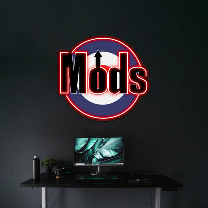 We Are The Mods Artwork Neon Signs Custom | Shineneon