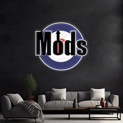 We Are The Mods Artwork Neon Signs Custom | Shineneon