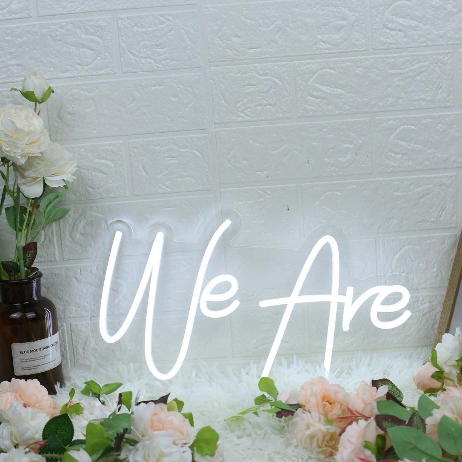 We Are White Custom Led Neon Sign - Shineneon